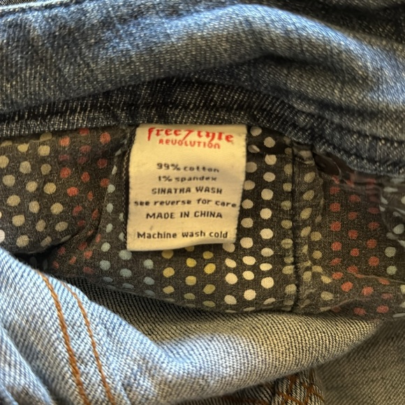 Women’s Freestyle Revolution Jeans Size 16 - Picture 5 of 13